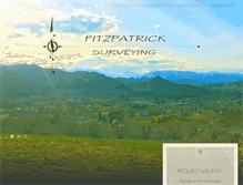 Tablet Screenshot of fitzpatricksurveying.com